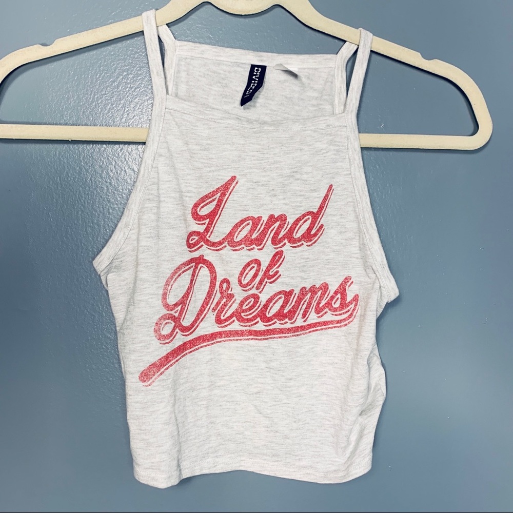 Graphic Crop Top H&M Size Small